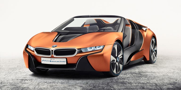 This BMW i8 Concept Has No Doors, No Roof, and a Huge Gesture ...