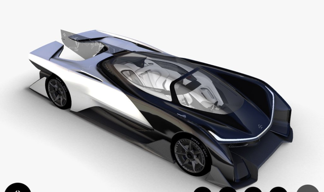 This 1000 HP Electric Crazy Machine Might Be Faraday Future's Tesla Killer