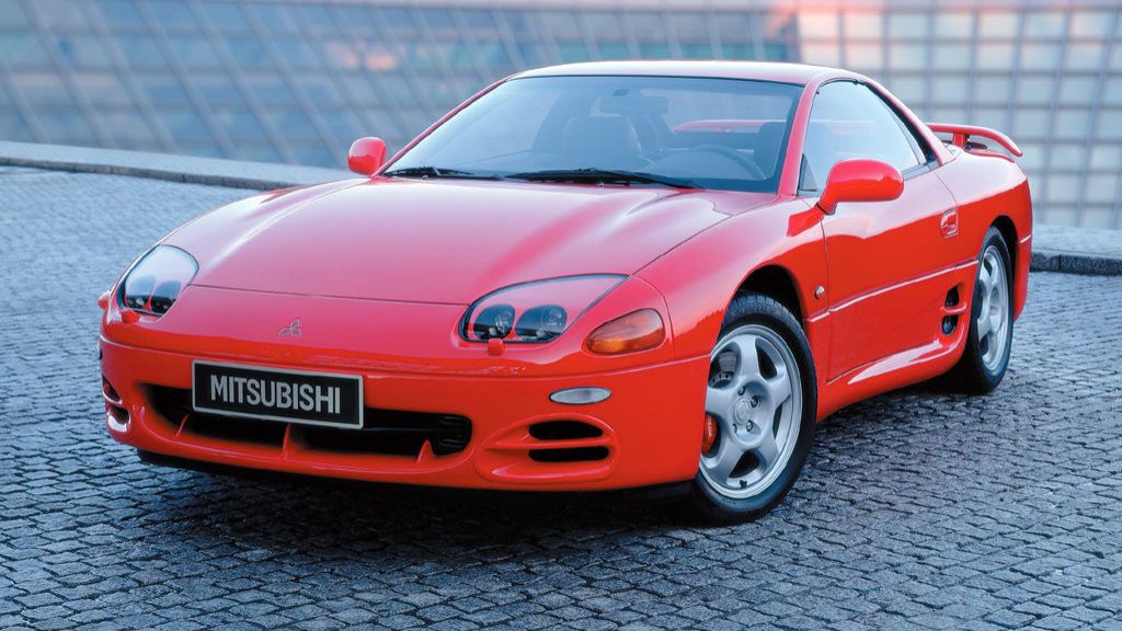 りり The 1994 Mitsubishi 3000GT VR4 Was Too Far Ahead of its Time