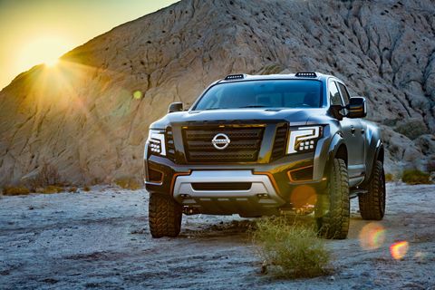 Nissan Should Definitely Build This Raptor-Fighting Titan Concept