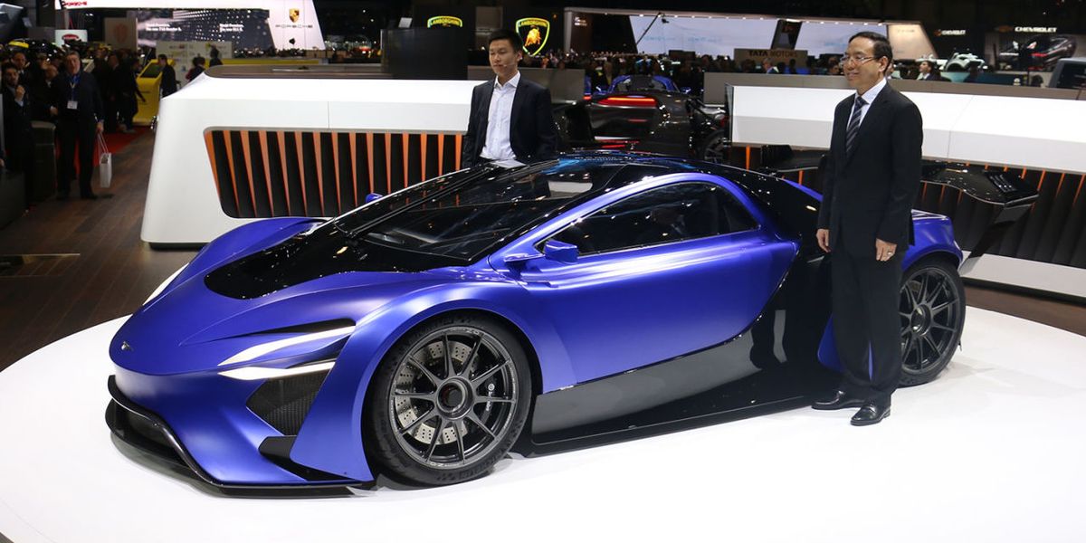 Unknown Chinese Startup Wants to Make This 1030-hp Turbine-Hybrid Supercar