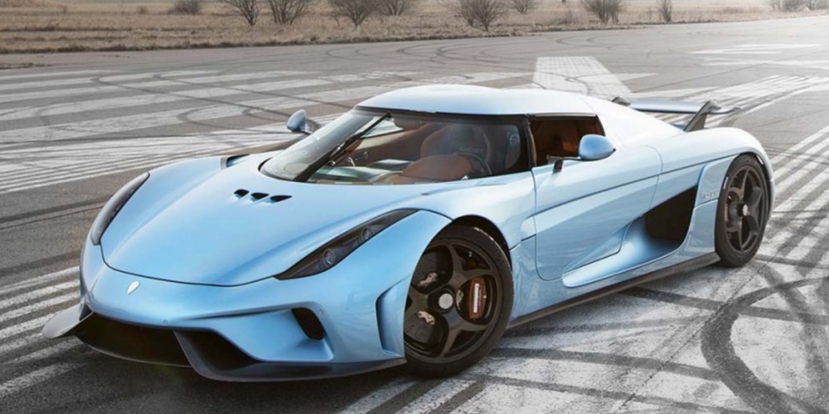 Koenigsegg Regera 1500 л с гибрид