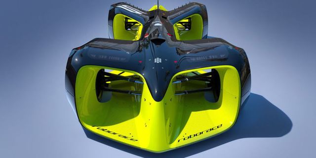 This Wacky Design Is What Roborace's Self-Driving Race Cars Will Look Like