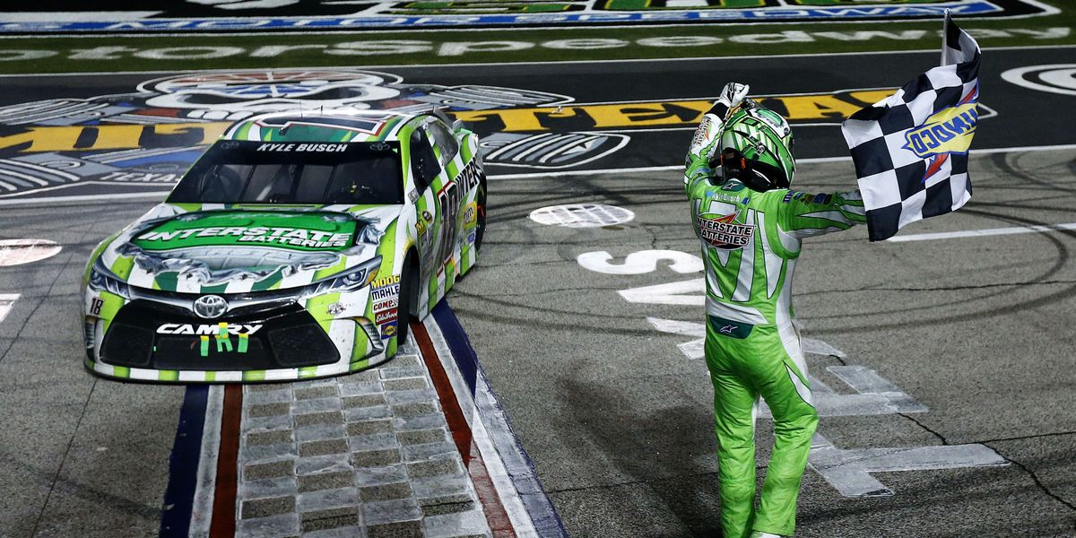 Kyle Busch Wins Second Straight NASCAR Cup Race