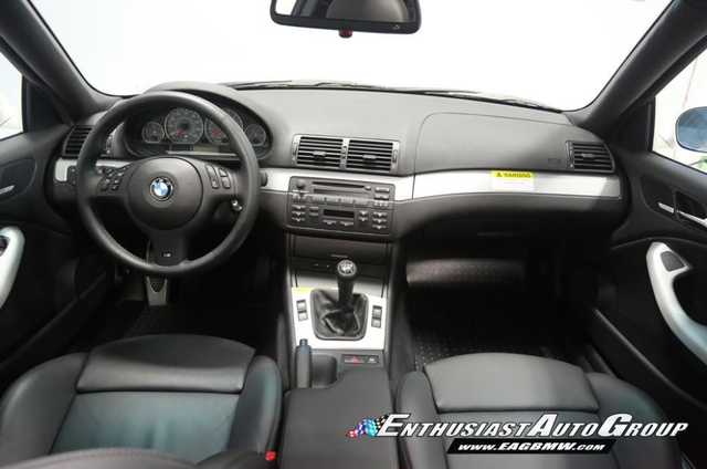 BMW E46 M3 interiéru