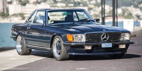 Michael Schumacher S Mercedes 560sl Was A Hammer On Wheels Michael Schumacher S Mercedes 560sl Was A Hammer On Wheels