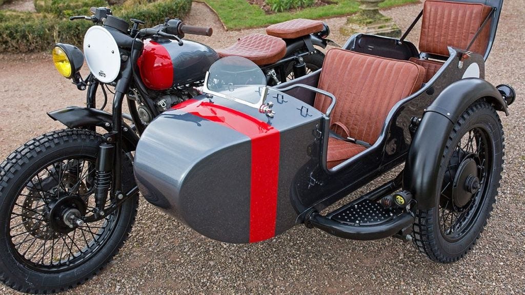three seater motorbike