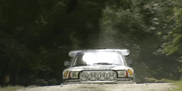Watch an Angry Group B Peugeot 205 T16 Rip Through the Forest