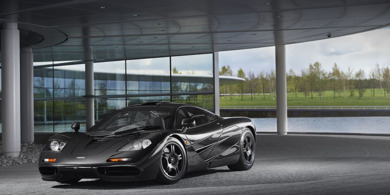 Bask In the Magnificence of This All Black McLaren F1