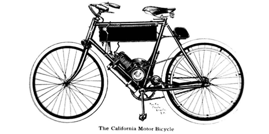 first motorized bicycle