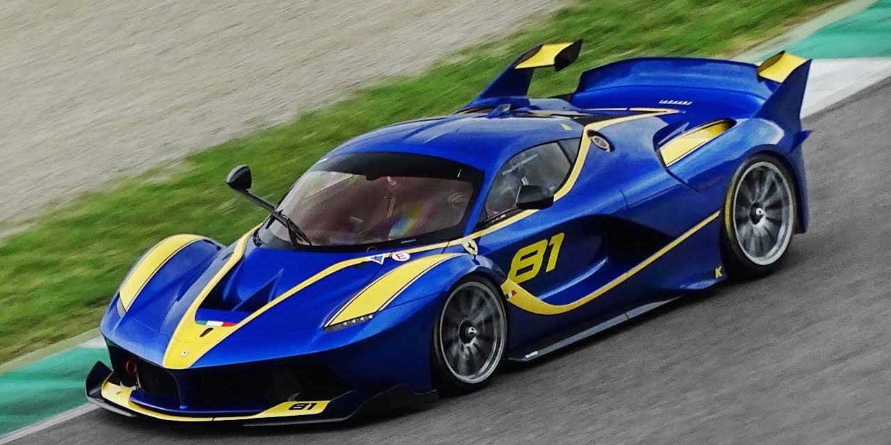 Ferrari Fxx K Onboard Video At The Nurburgring Gp Circuit