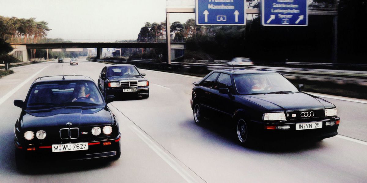 Comparison Test: BMW E30 M3 Sport Evolution vs. Mercedes ...