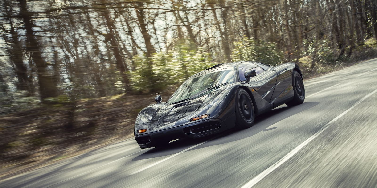 Bask In the Magnificence of This All-Black McLaren F1