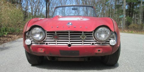 This Ratty Tr4 Is A Triumph In Appearances