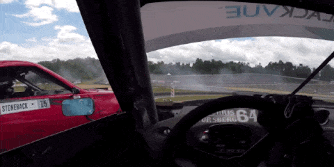 Incredible Fast Car Drift GIF