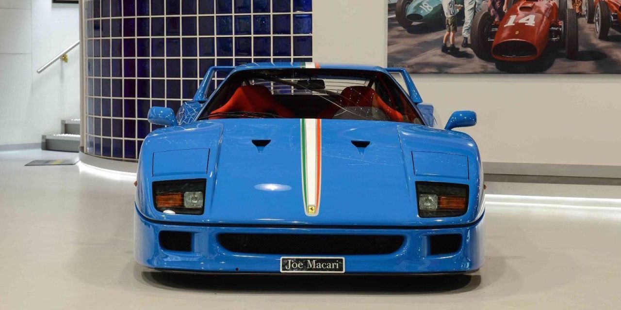 blue ferrari f40 for sale