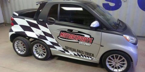 Drum Up Some Business With A Six Wheeled Pickup Smart Image