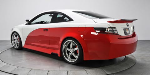 Finally You Can A Toyota Camry That S Just Like The Ones In Built By Rk Motors In Partnership With Trd And Debuted At The 2010 Sema Show This Two Door Was Featured Car Shows Nascar