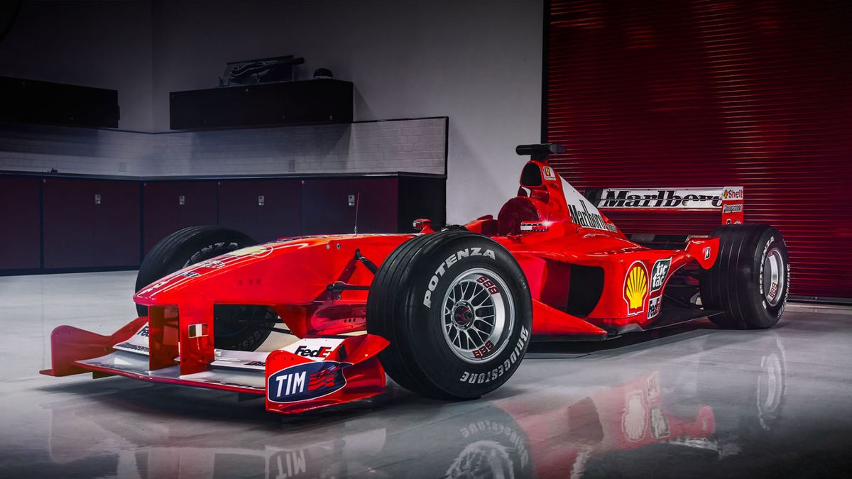 The Ferrari F1 That Helped Schumacher Win the 2000 Season Is for Sale –  Robb Report