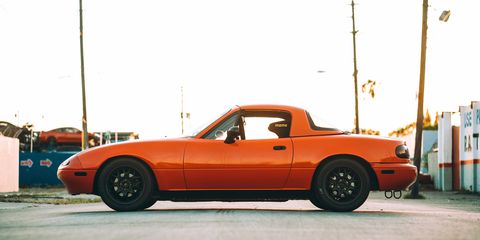 <p>I'm sure many of you reading this are groaning at the obviousness of a Miata on this list, but the fact of the matter is that early Miatas are still affordable, and perfectly suited for amateur racing. There's a reason why you see at least five at every race track.</p>