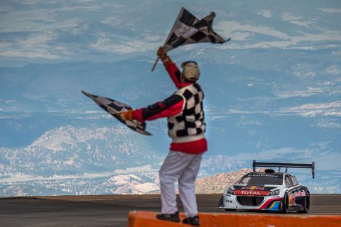 <p>      For the better part of nine decades, the fastest anyone could get around the 12.42-mile road course at Pikes Peak was about 11 minutes. In 2013, behind the wheel of the race-prepped, 875-hp Peugeot 208 T16 Pikes Peak, Sebastien Loeb surprised nearly everyone, delivering a time of 8 minutes and 14 seconds. Sure, the track was entirely paved by this point, but considering that Pikes Peak is as close to the Nurburgring as America gets, think of it as setting a sub-6 minute lap record there.</p>