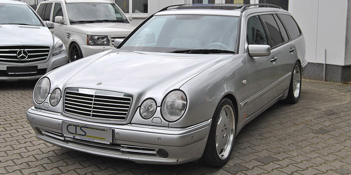 A Mercedes E55 AMG Wagon Once Owned By Michael Schumacher is For Sale