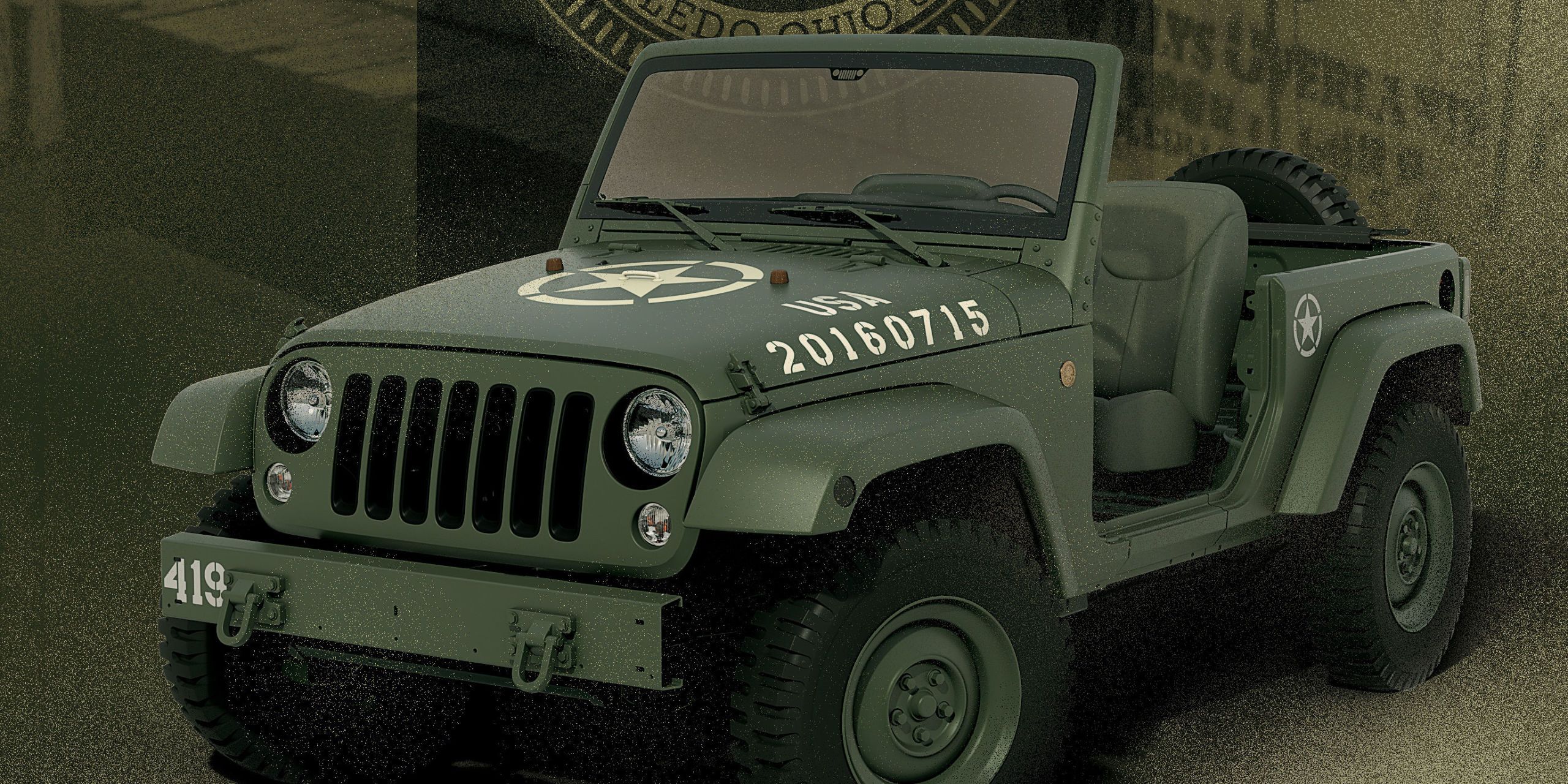 Jeep 75th Anniversary - Jeep Wrangler Concept Celebrates 75 Years