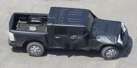 2017 Jeep Wrangler Pickup Spy Shots Preview Of The 2017 Jeep Wrangler Pickup Truck