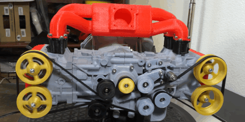 Someone 3D Printed a Mini Subaru Engine and It's Lovely