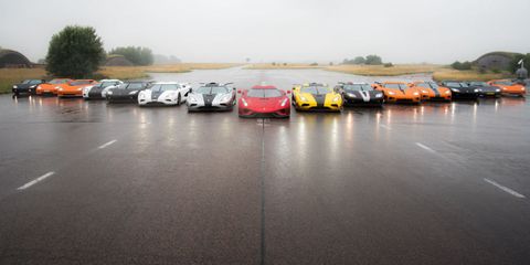 Here's More Than A Tenth Of All Koenigseggs Ever Made On One Runway