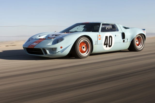 Winning GT40s at Monterey - GT40s Monterey Car Week