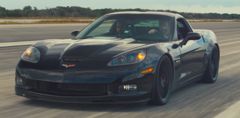 An All Electric Corvette Just Went 205 6 Mph
