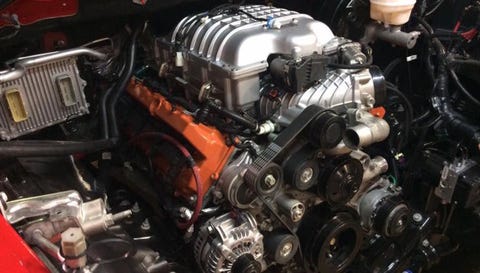 Engine, Automotive engine part, Machine, Automotive super charger part, Nut, Automotive air manifold, Automotive engine timing part, Kit car, Cylinder, Transmission part, 