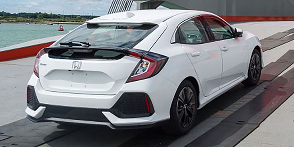 Feast Your Eyes on the Honda Civic Hatchback's Undisguised Rear End