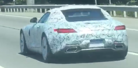 Mercedes-Benz AMG GT C Spotted in NY