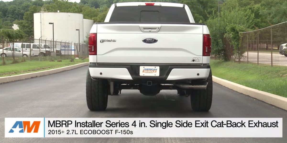 Ford F 150 Ecoboost Exhaust Kit Make Ecoboost Ford Sound Better 6540