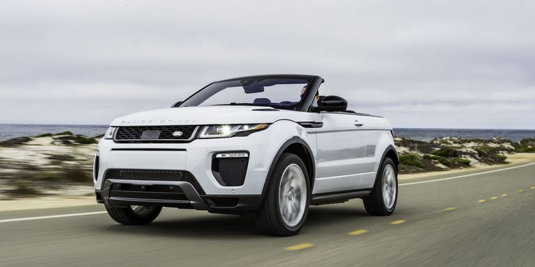 The Range Rover Evoque Convertible Is the Drop Top Cruiser, Reincarnated