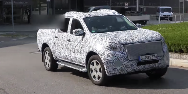 Here's The New Mercedes-Benz Pickup Truck Testing In Public