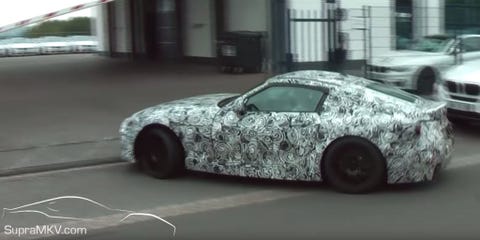 Toyota Supra Spy Photos 2017 Bmw Sports Car Prototype Video We Ve Known For A While That Bmw And Toyota Are Working Together On New Sports Car Beyond However Details Few Far Between