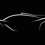 Black, Automotive design, Black-and-white, Font, Car, Logo, Graphics, Vehicle, Graphic design, Monochrome, 