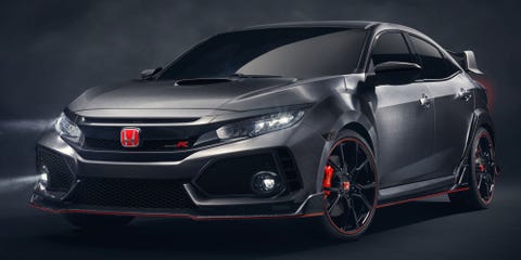 New Civic Type R 2017 Prototype Revealed Here S The Civic Type R That Coming To America In 2017