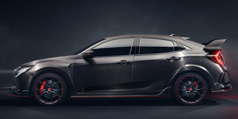 New Civic Type R 2017 Civic Type R Prototype Revealed