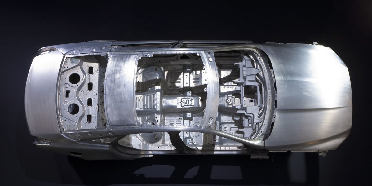 How are aluminum cars made?