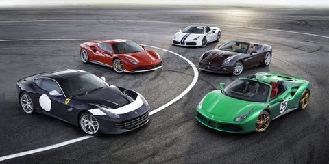 Here Are All 70 Special Edition Liveries Ferrari Created For Its Here Are All 70 Special Edition Liveries Ferrari Created For Its 70th Anniversary