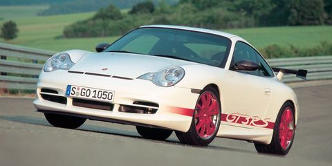 <p>Enthusiasts don't love the 996-generation 911, but they've got to give it credit for the giving us the GT3. In 2004, Porsche gave us the first GT3 RS, which got all sorts of incremental upgrades to produce one of the best driving 911s of all time.&nbsp;<span id="selection-marker-1" class="redactor-selection-marker" data-verified="redactor" data-redactor-tag="span" data-redactor-class="redactor-selection-marker"></span></p>