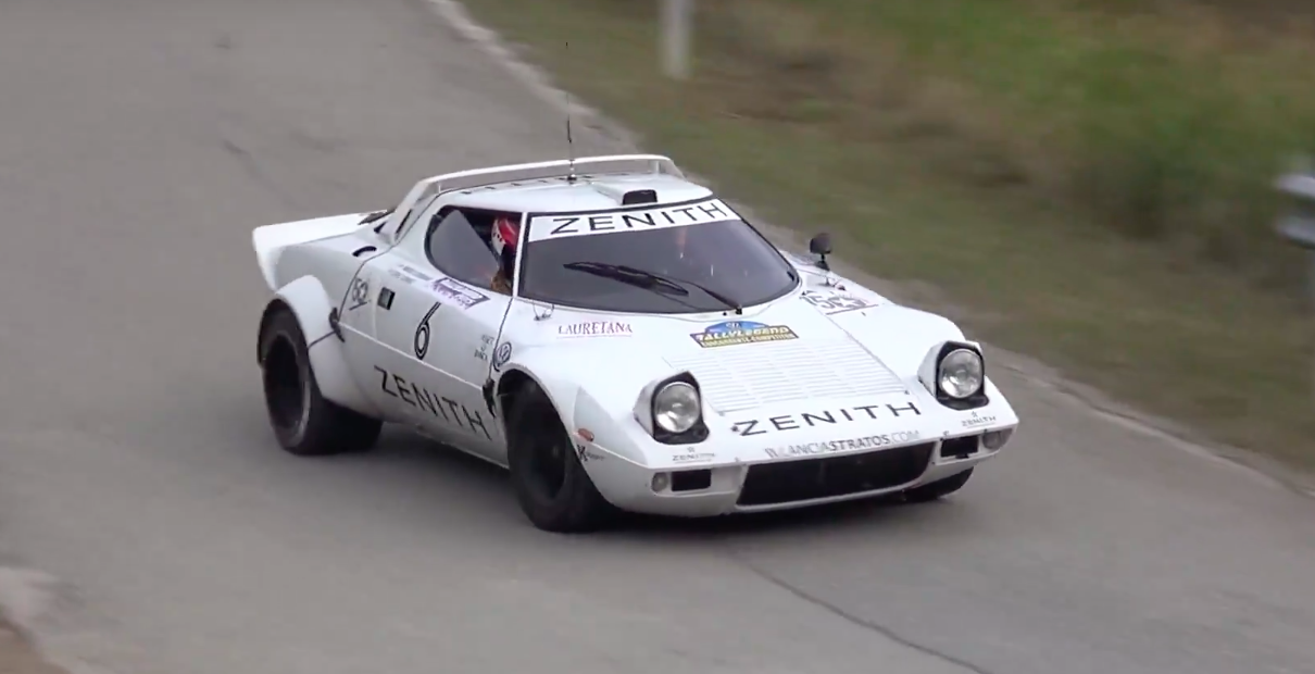 lancia stratos rally car