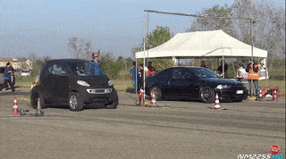 This Tdi Engined Smart Car Is Surprisingly Capable At The Drag Strip
