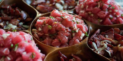 <p>As if sushi itself weren't popular enough, Hawaii's beloved raw fish salad is enjoying a surge in popularity on the mainland: restaurants are serving up poke bowls in nearly every major city in America.</p>