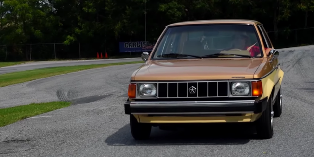 A 1985 Plymouth Horizon Is 50 Shades of Brown