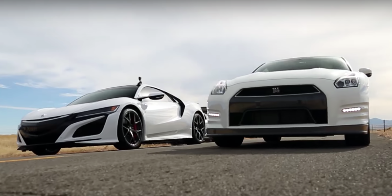 Acura Nsx Vs Nissan Gt R Which Is Quickest
